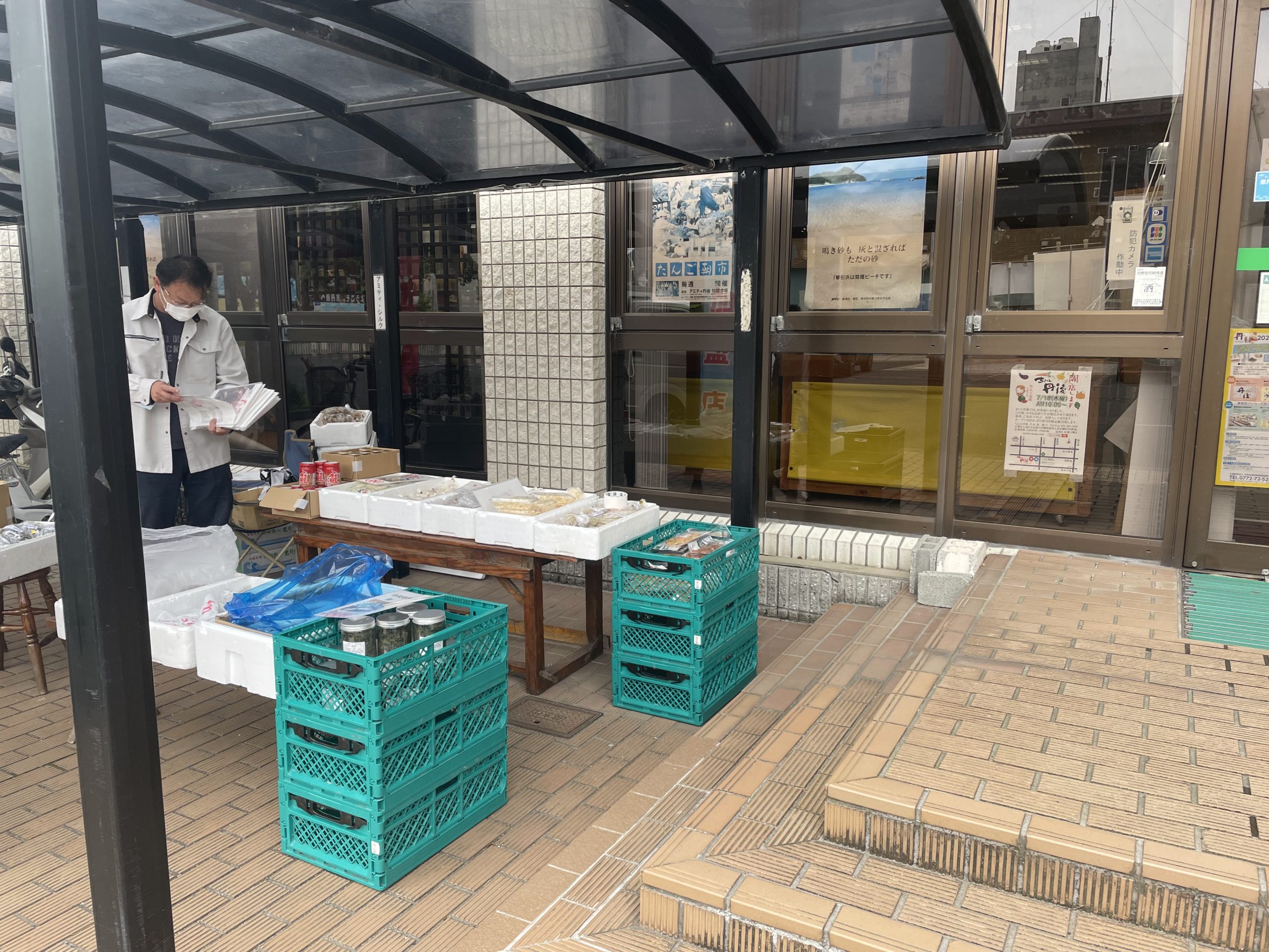 あめかつさんの店頭販売
