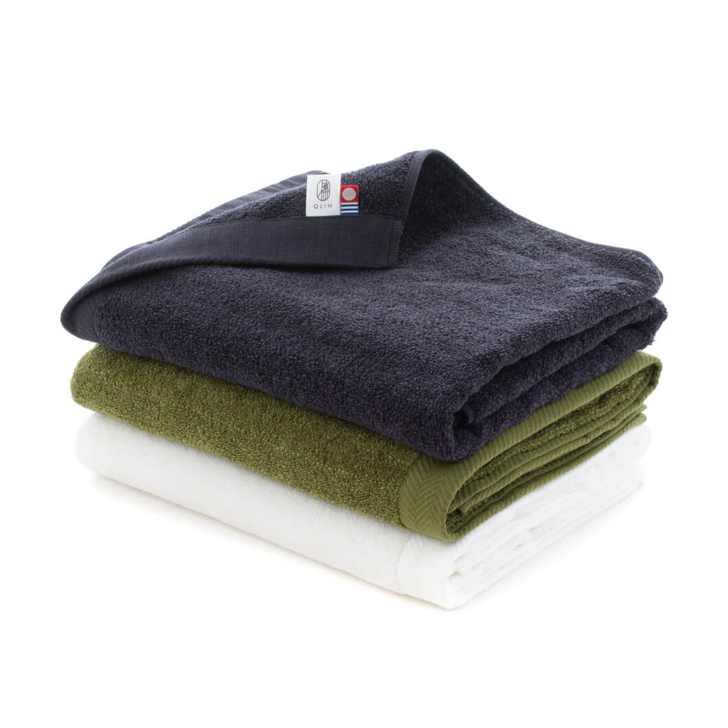 消臭繊維でつくったタオル QLIN